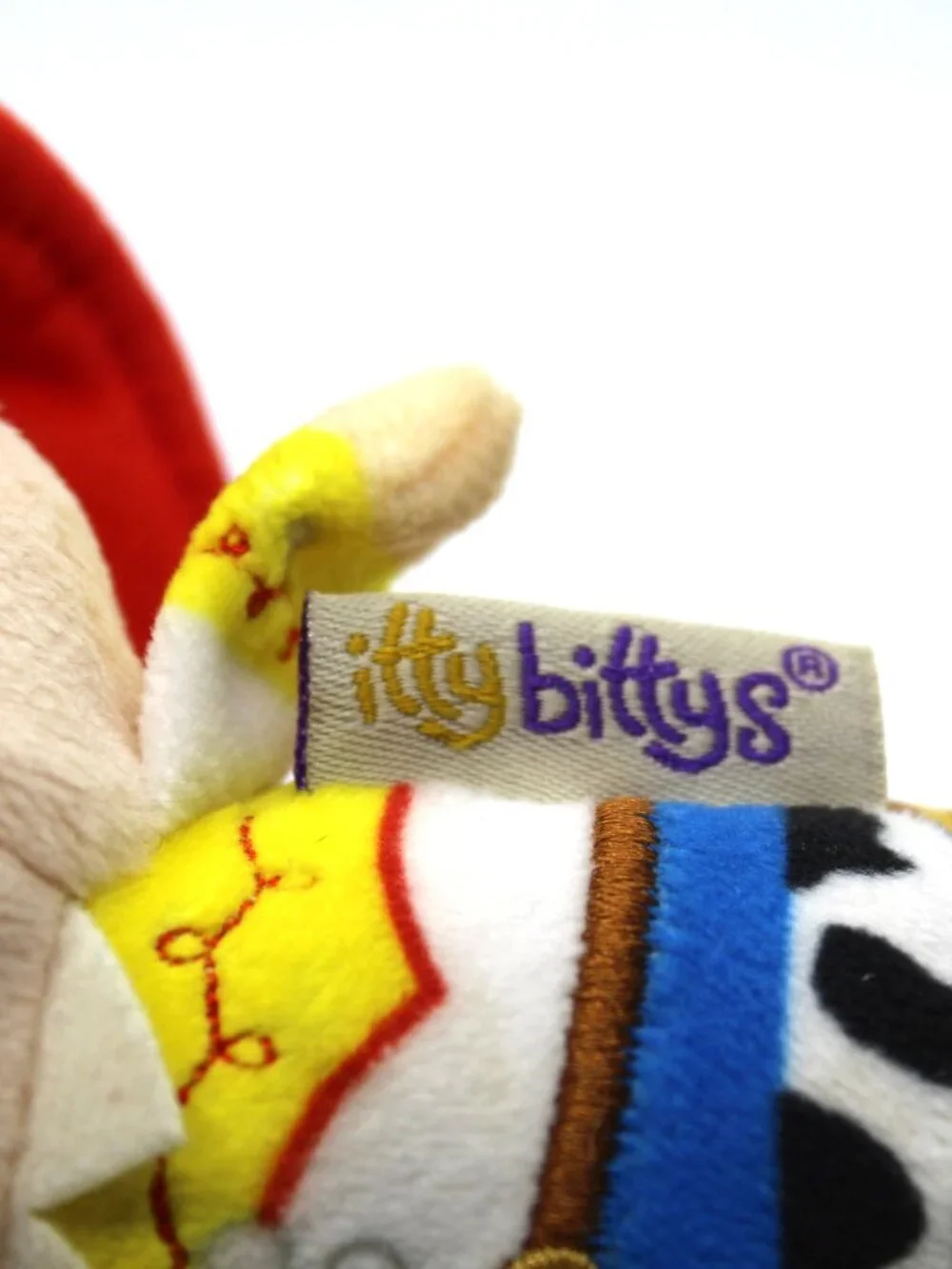 Itty-Bitty Jessie Cowgirl Disney Toy Story Hallmark 5” Stuffed Plush Bean Bag